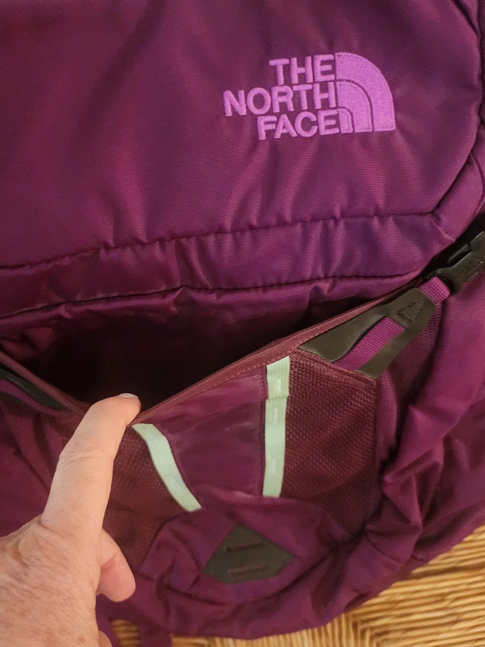 The North Face Purple Backpack - Women's/Unisex